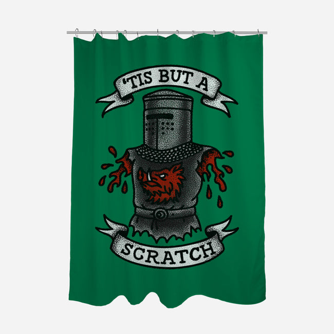 Black Knight Tattoo-None-Polyester-Shower Curtain-OPIPPI