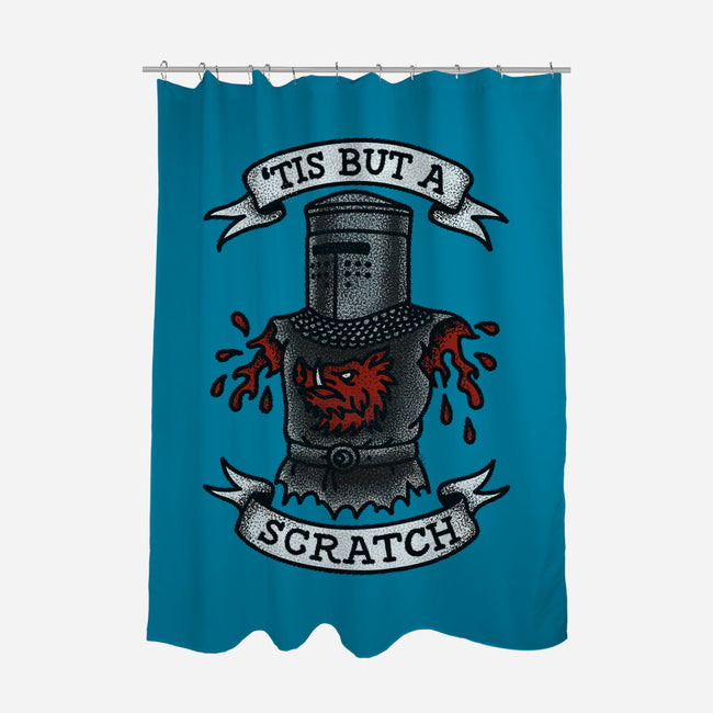 Black Knight Tattoo-None-Polyester-Shower Curtain-OPIPPI