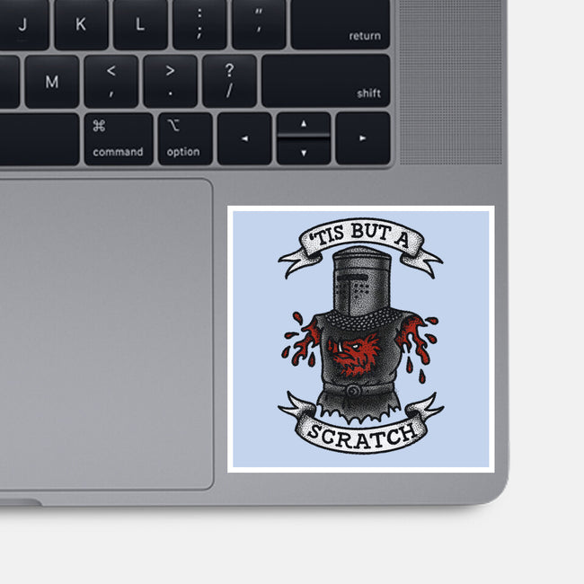 Black Knight Tattoo-None-Glossy-Sticker-OPIPPI