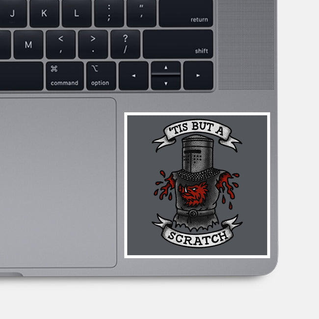 Black Knight Tattoo-None-Glossy-Sticker-OPIPPI