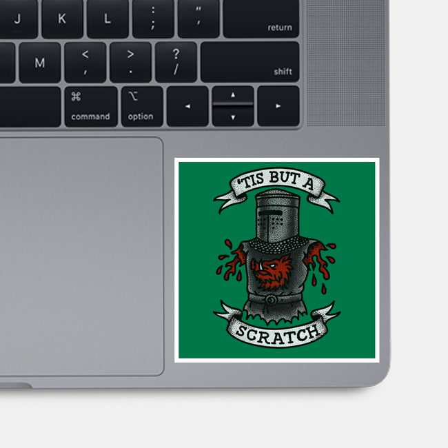 Black Knight Tattoo-None-Glossy-Sticker-OPIPPI