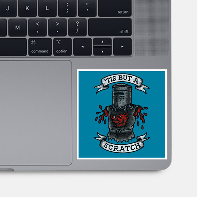 Black Knight Tattoo-None-Glossy-Sticker-OPIPPI