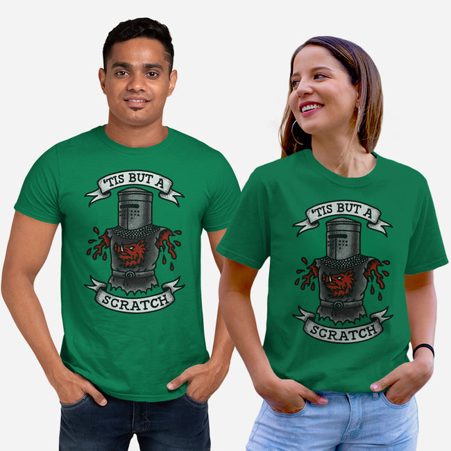 Black Knight Tattoo-Unisex-Basic-Tee-OPIPPI