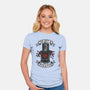 Black Knight Tattoo-Womens-Fitted-Tee-OPIPPI