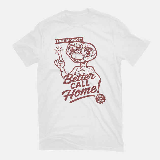 Better Call Home-Womens-Fitted-Tee-OPIPPI