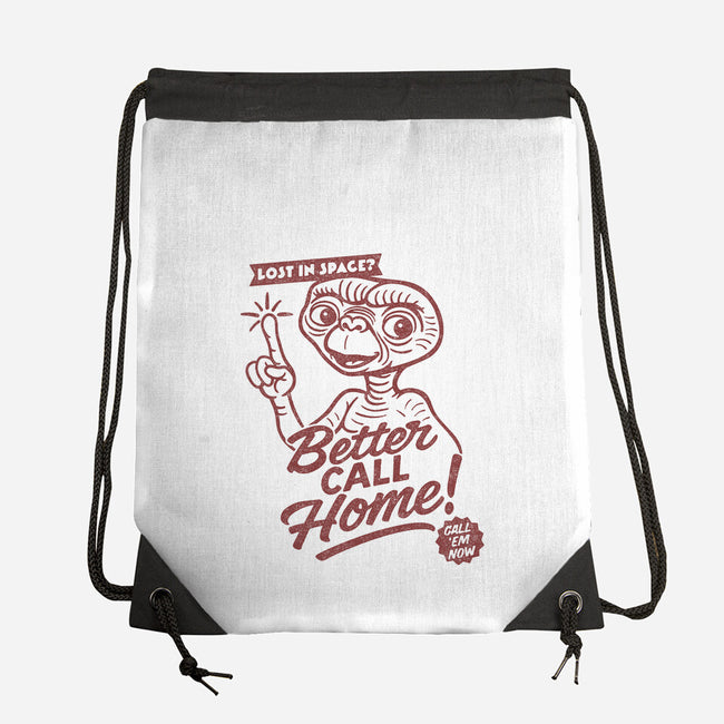 Better Call Home-None-Drawstring-Bag-OPIPPI