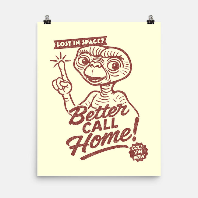 Better Call Home-None-Matte-Poster-OPIPPI