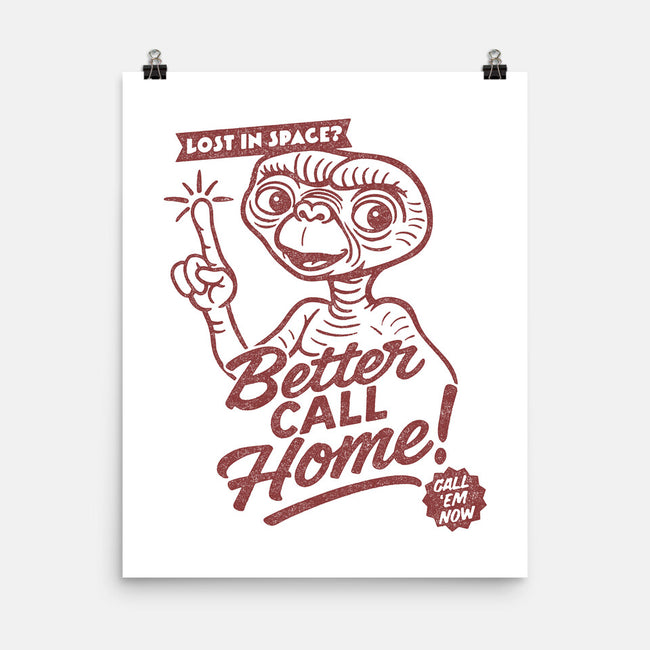 Better Call Home-None-Matte-Poster-OPIPPI