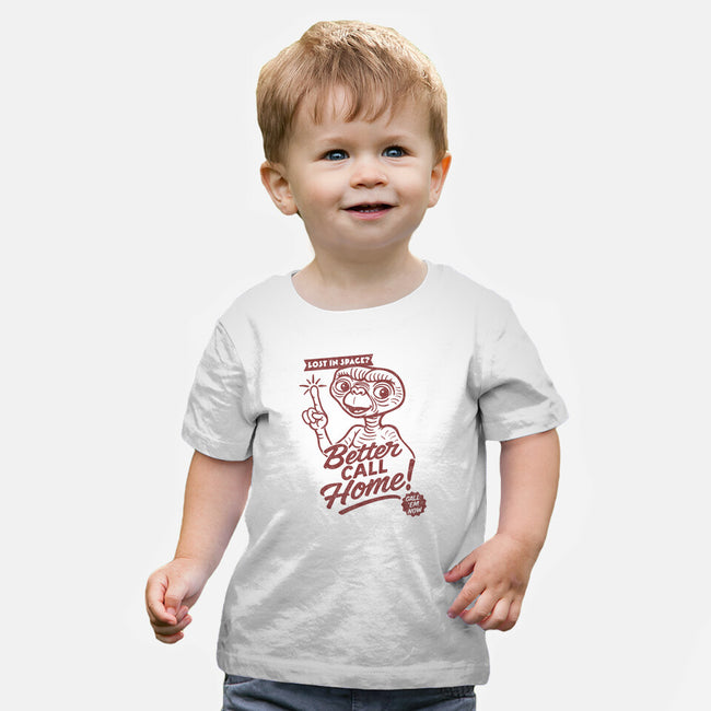 Better Call Home-Baby-Basic-Tee-OPIPPI