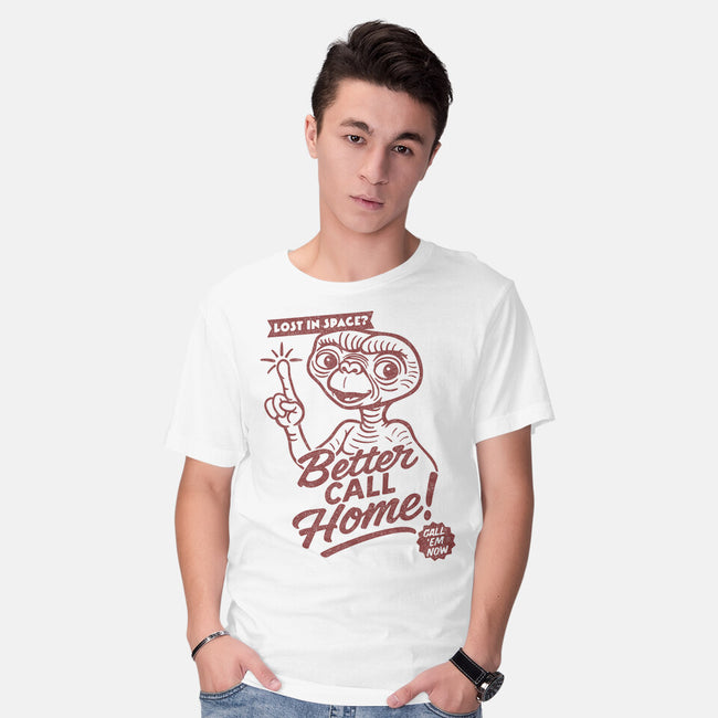 Better Call Home-Mens-Basic-Tee-OPIPPI