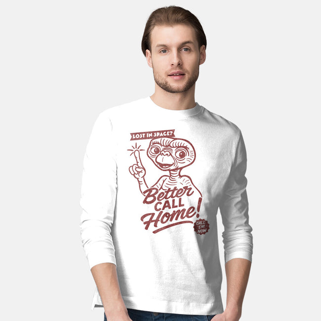 Better Call Home-Mens-Long Sleeved-Tee-OPIPPI