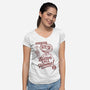 Better Call Home-Womens-V-Neck-Tee-OPIPPI