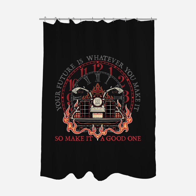 A Good Future-None-Polyester-Shower Curtain-glitchygorilla
