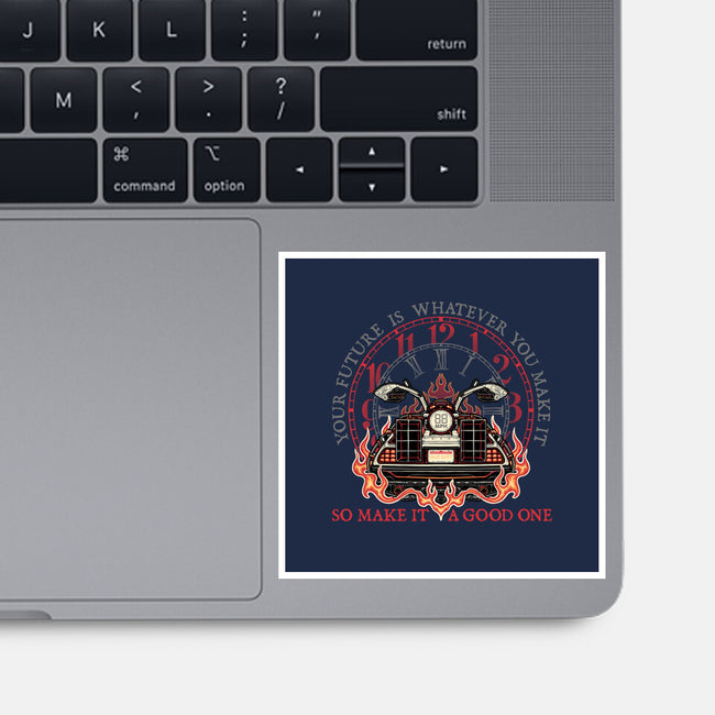 A Good Future-None-Glossy-Sticker-glitchygorilla