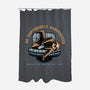 Confidently Unbothered-None-Polyester-Shower Curtain-glitchygorilla