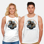 Confidently Unbothered-Unisex-Basic-Tank-glitchygorilla
