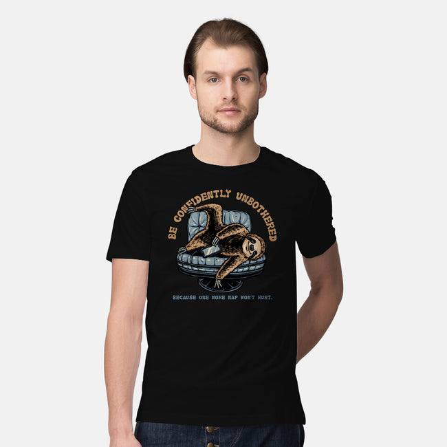 Confidently Unbothered-Mens-Premium-Tee-glitchygorilla