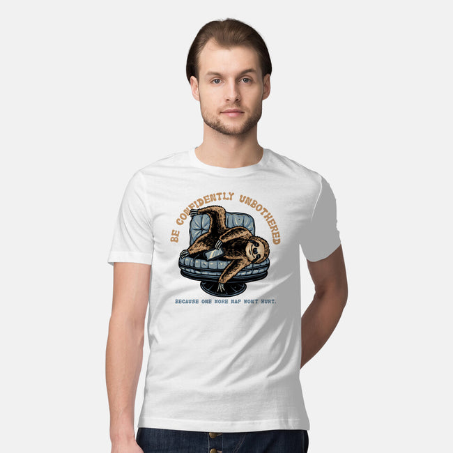 Confidently Unbothered-Mens-Premium-Tee-glitchygorilla
