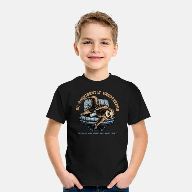 Confidently Unbothered-Youth-Basic-Tee-glitchygorilla