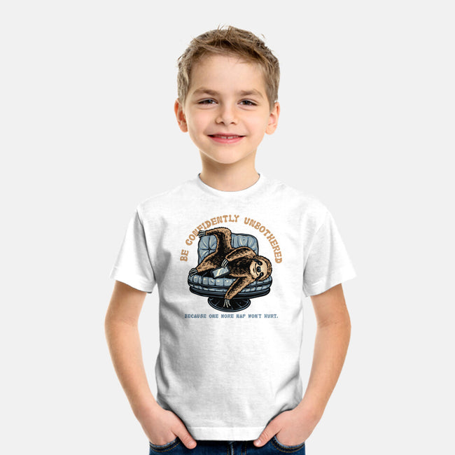 Confidently Unbothered-Youth-Basic-Tee-glitchygorilla