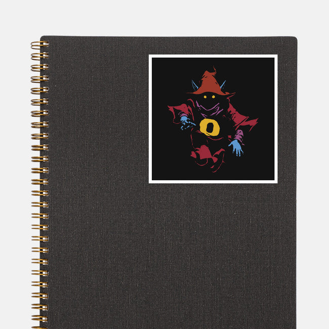 The Wizard Of The Universe-None-Glossy-Sticker-Diego Gurgell