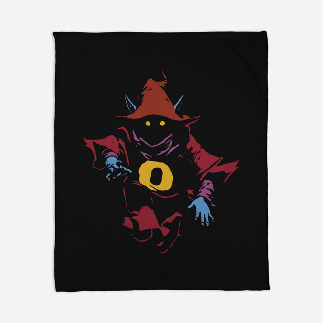 The Wizard Of The Universe-None-Fleece-Blanket-Diego Gurgell