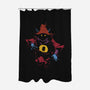 The Wizard Of The Universe-None-Polyester-Shower Curtain-Diego Gurgell