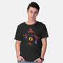 The Wizard Of The Universe-Mens-Basic-Tee-Diego Gurgell