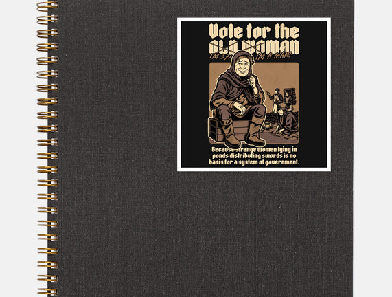 Vote For Old Woman