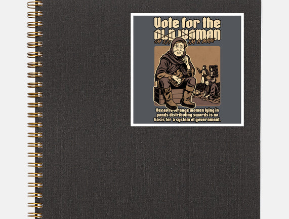 Vote For Old Woman
