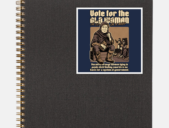 Vote For Old Woman