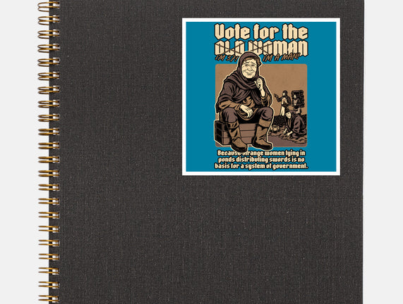 Vote For Old Woman