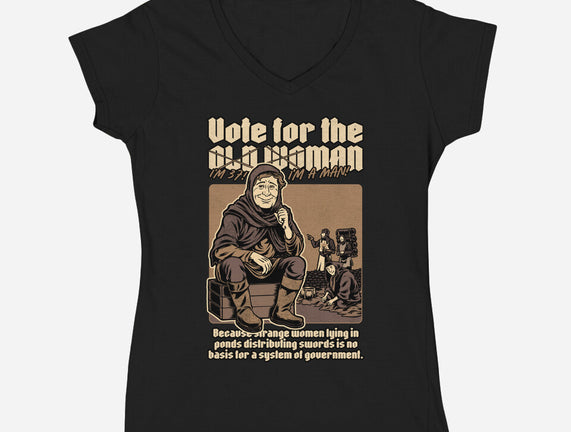 Vote For Old Woman