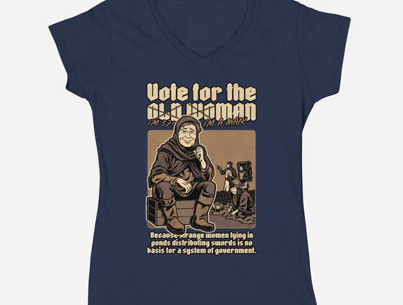 Vote For Old Woman