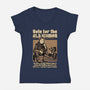 Vote For Old Woman-Womens-V-Neck-Tee-Studio Mootant
