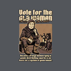Vote For Old Woman