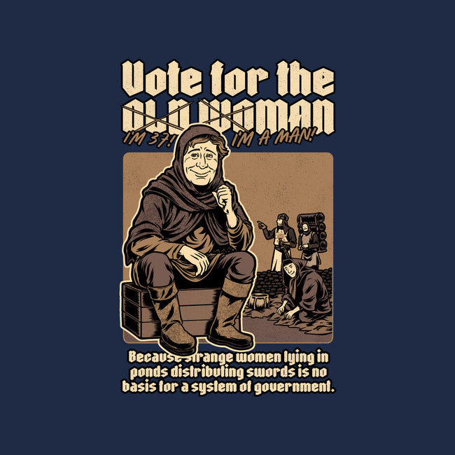 Vote For Old Woman-Unisex-Crew Neck-Sweatshirt-Studio Mootant