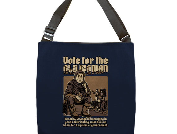 Vote For Old Woman