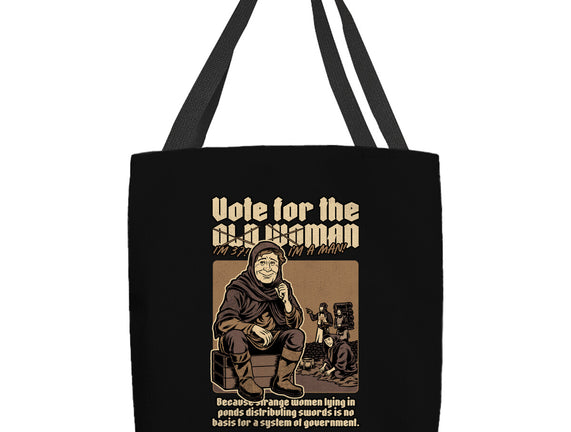 Vote For Old Woman