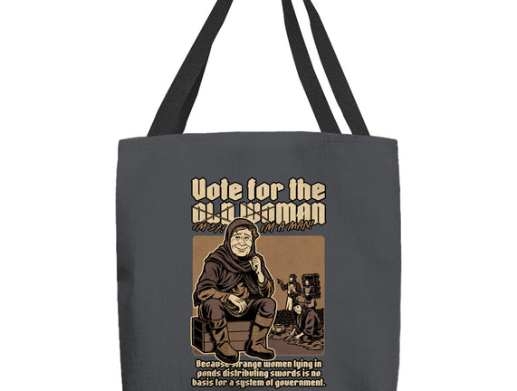 Vote For Old Woman
