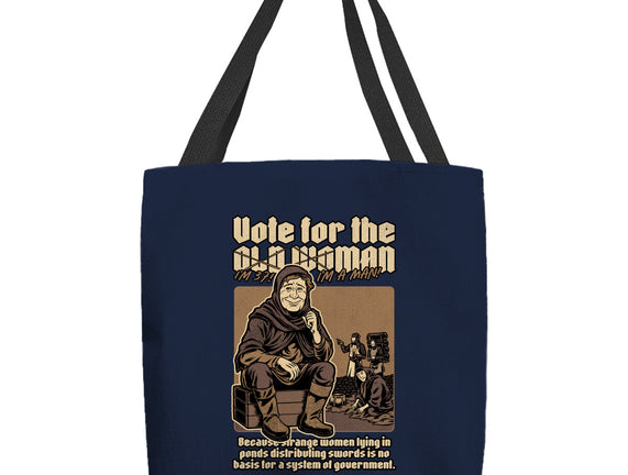 Vote For Old Woman