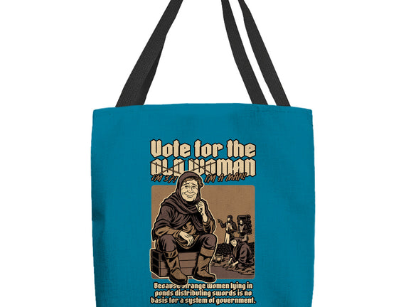 Vote For Old Woman