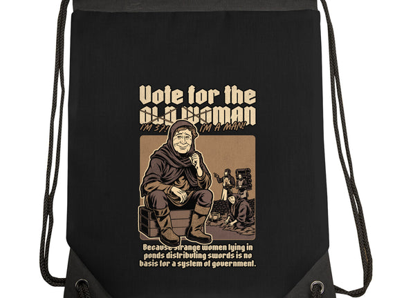 Vote For Old Woman