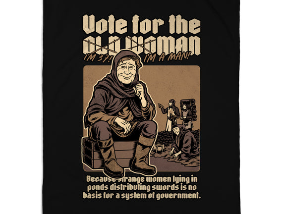 Vote For Old Woman