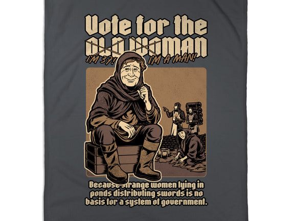 Vote For Old Woman