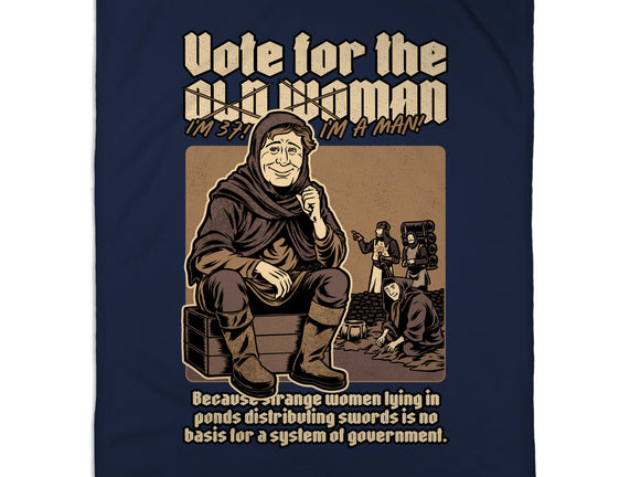 Vote For Old Woman