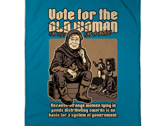 Vote For Old Woman