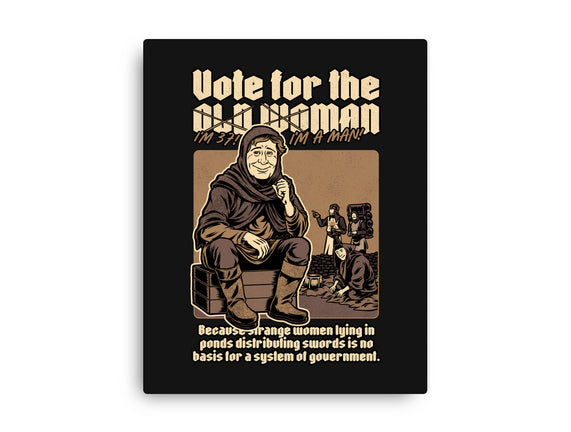 Vote For Old Woman