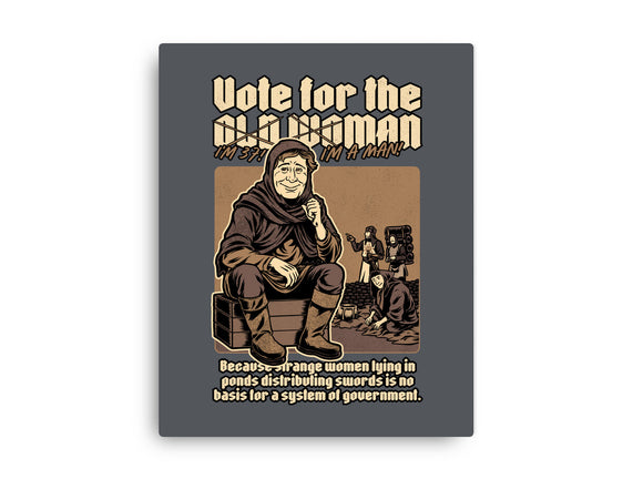Vote For Old Woman