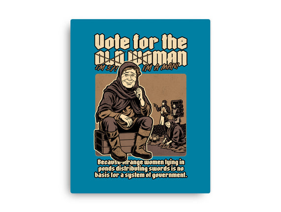 Vote For Old Woman